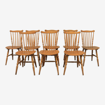Series of 8 Baumann Tacoma chairs