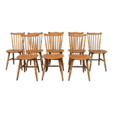 Series of 8 Baumann Tacoma chairs