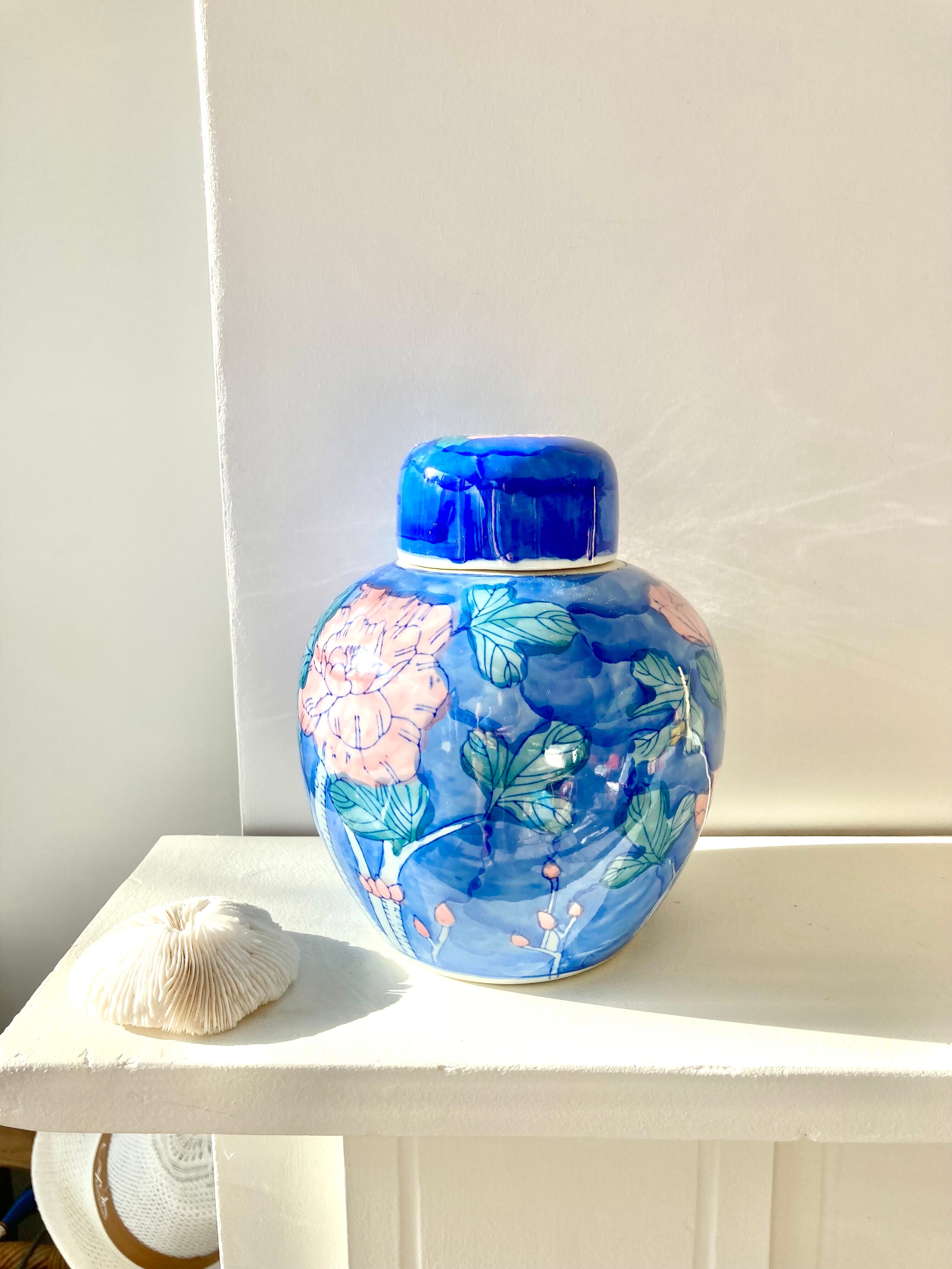Ceramic ginger jar