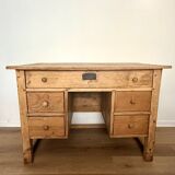 Solid wood desk