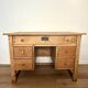 Solid wood desk