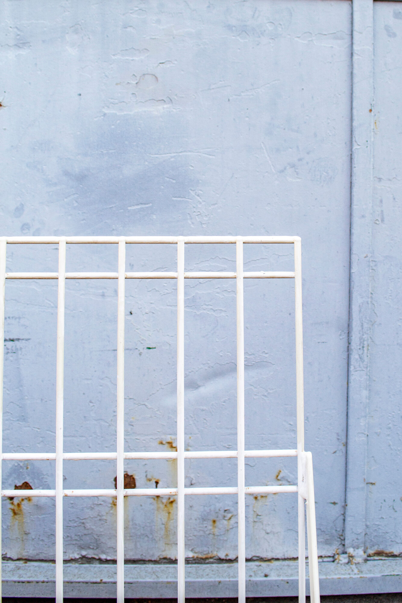 Stackable brutalist iron chairs Italy 70s