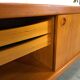 Deens design en teck Bramin dressoir, buffet vintage