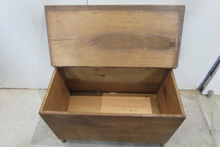 Storage crate, trunk oak