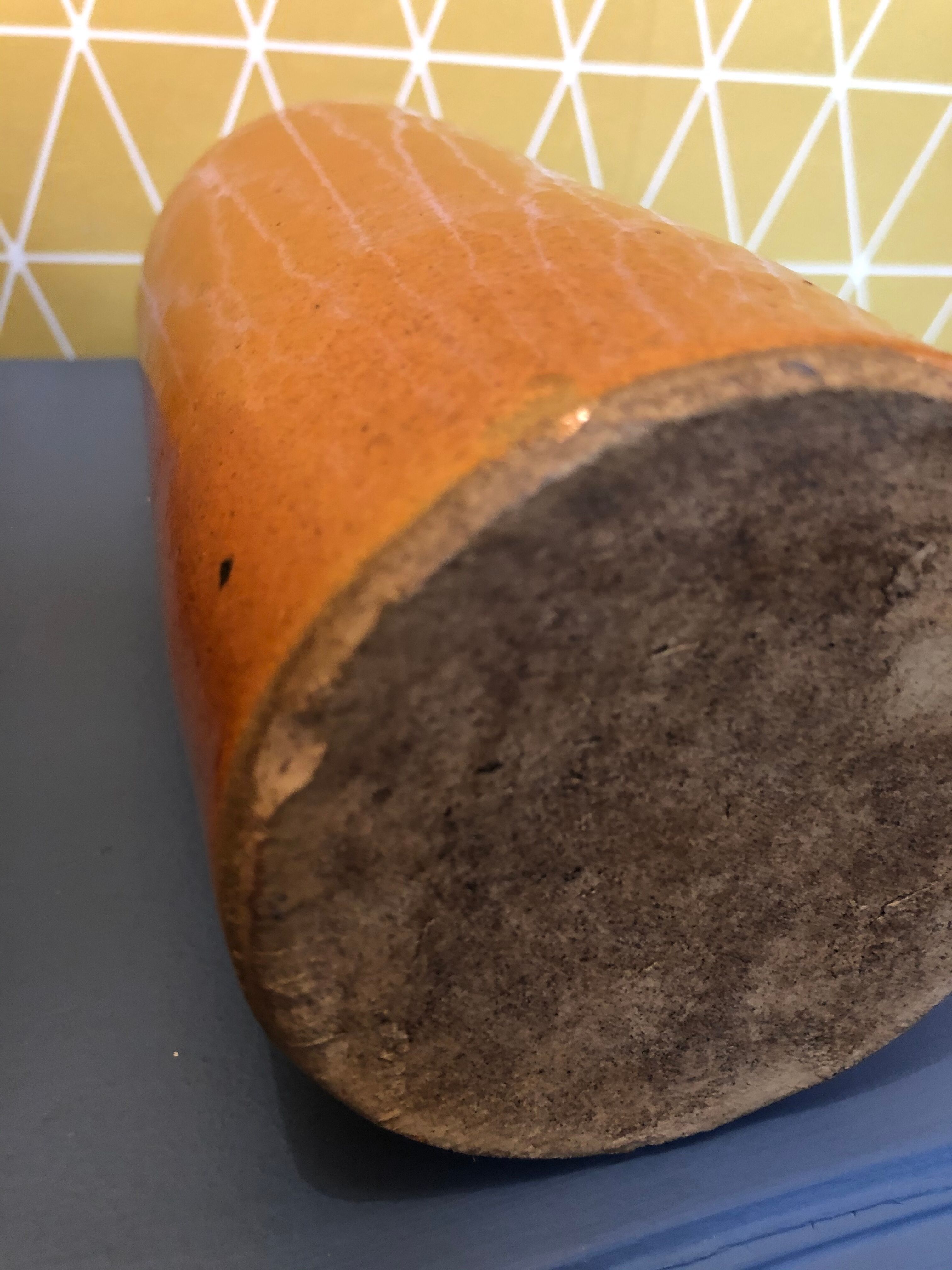 Duo of sandstone bottles