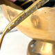 Brass Punch Bowl Set with 12 Cups, Ladle – French Vintage Mid-Century