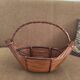 1960s wicker retro basket
