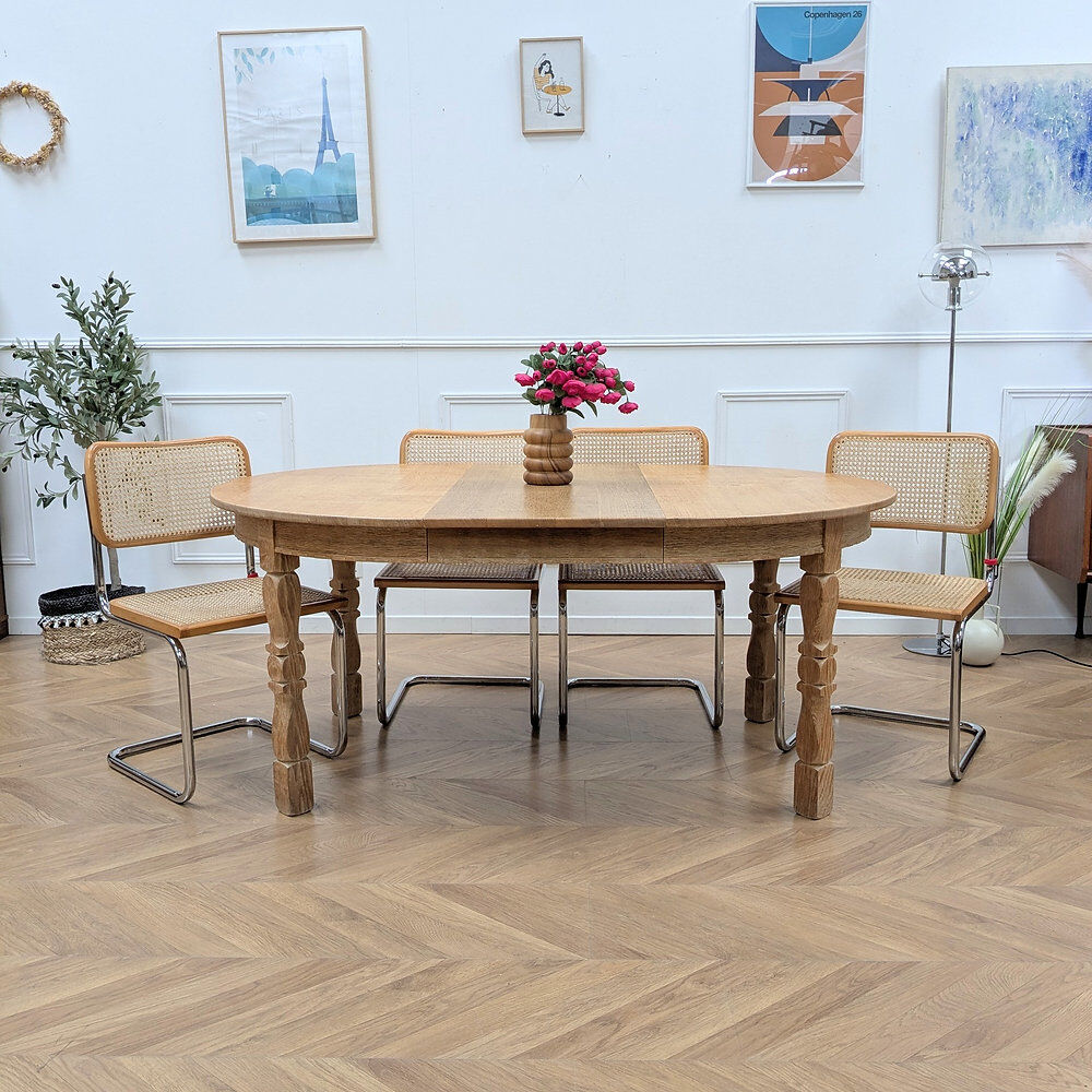 H. Kjaernulf extendable dining table
