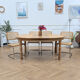 H. Kjaernulf extendable dining table