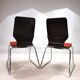 Flötotto set of 2 Pagwood chairs by Elmar Flötotto