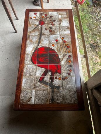 Vintage Vallauris coffee table