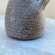 Stoneware jug Norbert Pierlot the tawny owl
