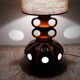giant lamp with typical pumpkin ceramic 1970 120cmx32cm