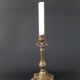 Pair of brass candlesticks