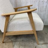 Restored vintage armchair