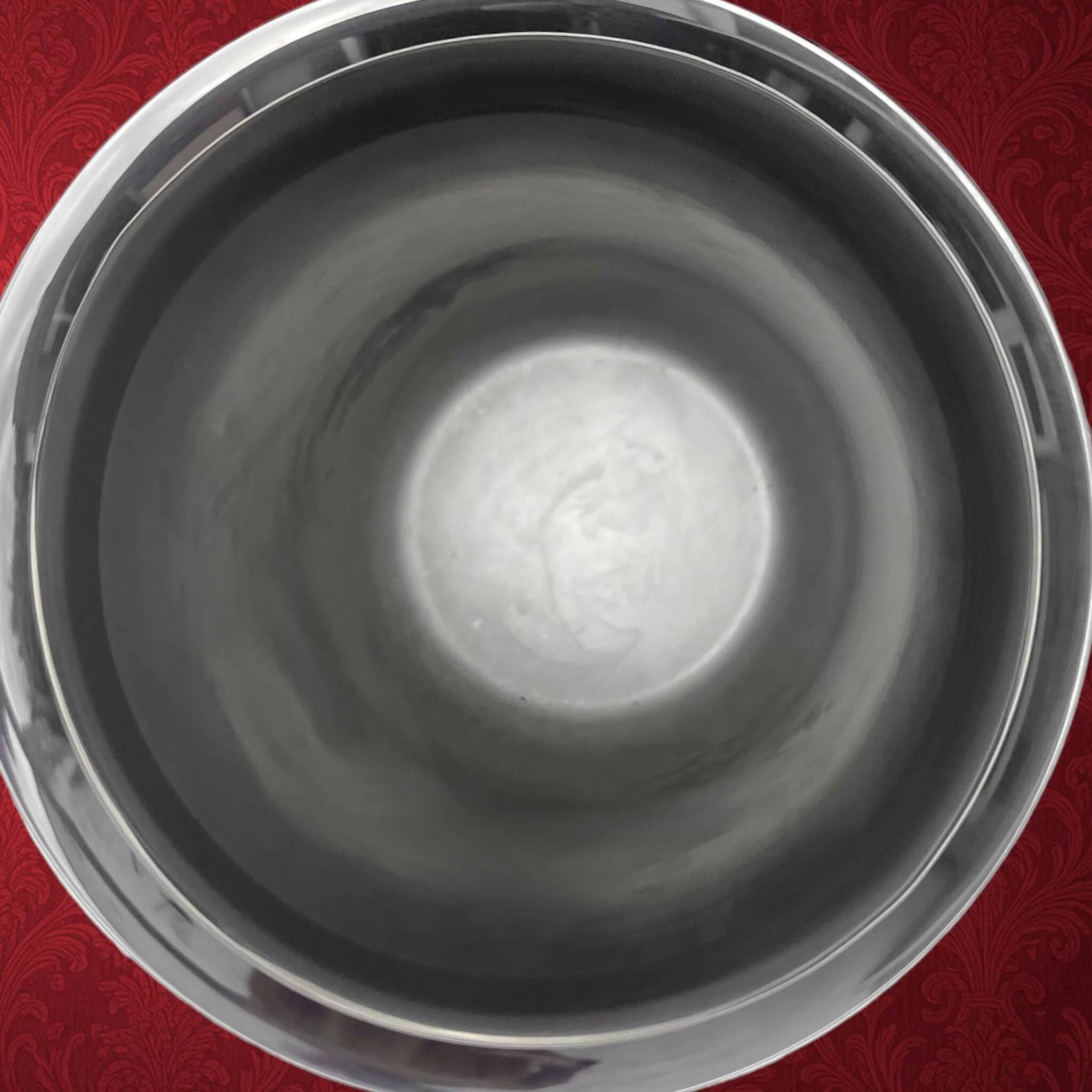 Jean Couzon Président stainless steel champagne bucket 18/10 with original documents – 1970s