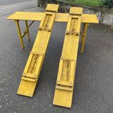 Terrace table & benches