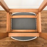 6 restored Maison Regain elm chairs