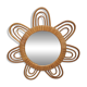 Rattan sunburst mirror from 1970