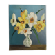 Oil on canvas bouquet of flowers