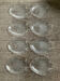 Set of 8 vintage fish plates Arcoroc France
