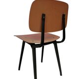 Vintage set of 4x Friso Kramer Revolt chairs Ahrend de Cirkel dutch design