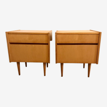 Pair of vintage bedside tables 1960-80's