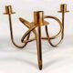 Josef Frank Svenskt Tenn candle holder brass design