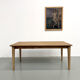 Campaign table in oak and pine, 1970s