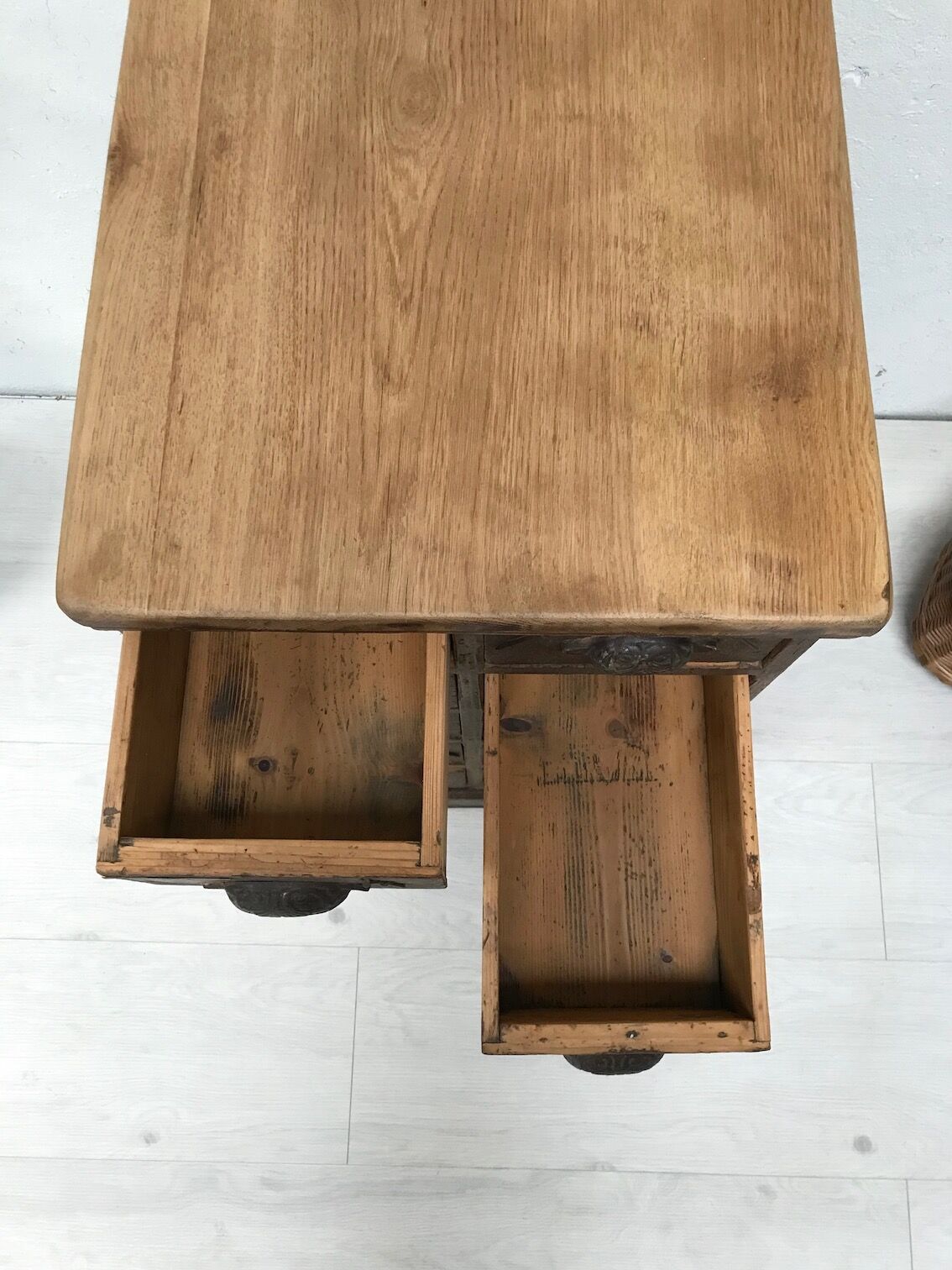 Wooden craft furniture with 10 drawers