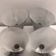 Pair of modernist sconces, 1950
