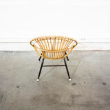 Rattan  armchair