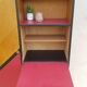 Secrétaire vintage pieds compas scandinave années 60 70 relooké