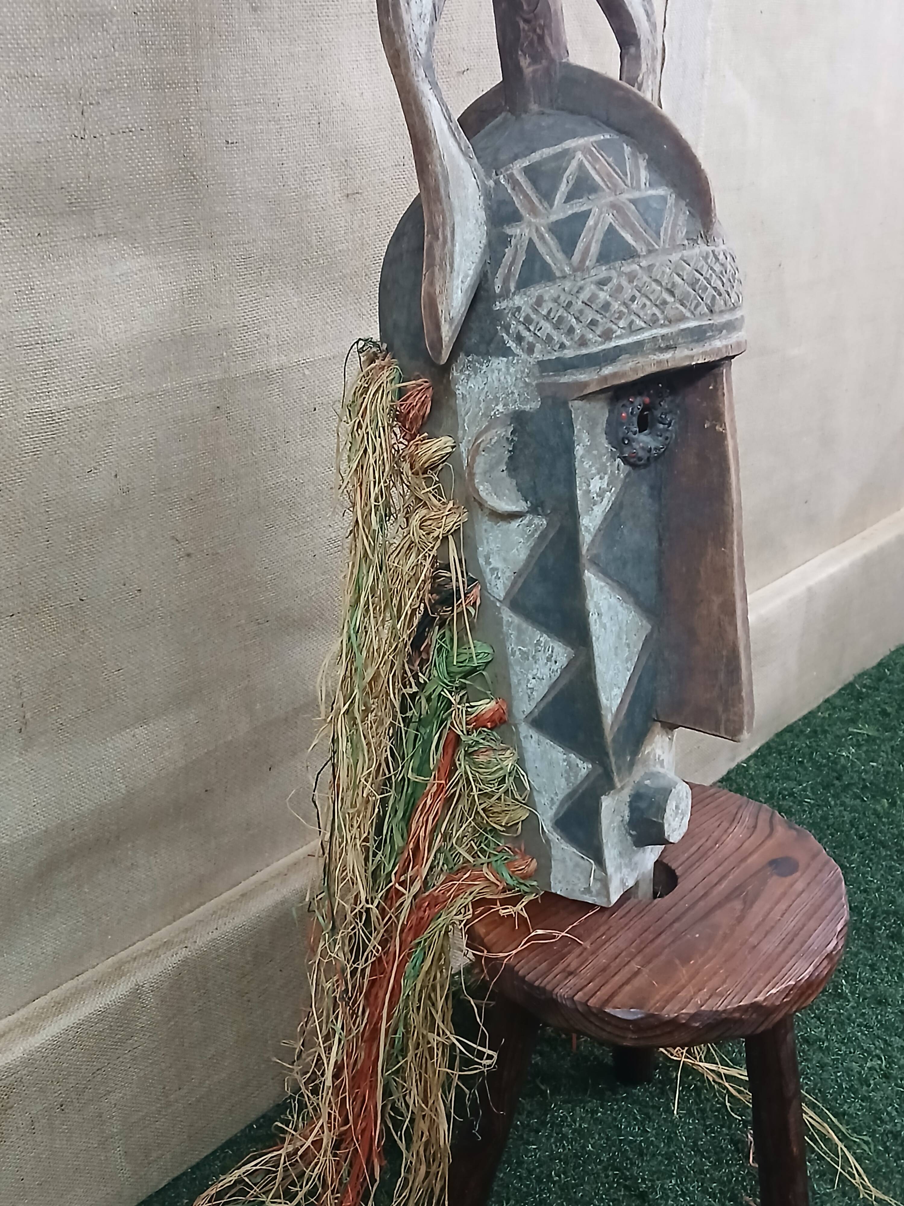 African mask burkina fasso