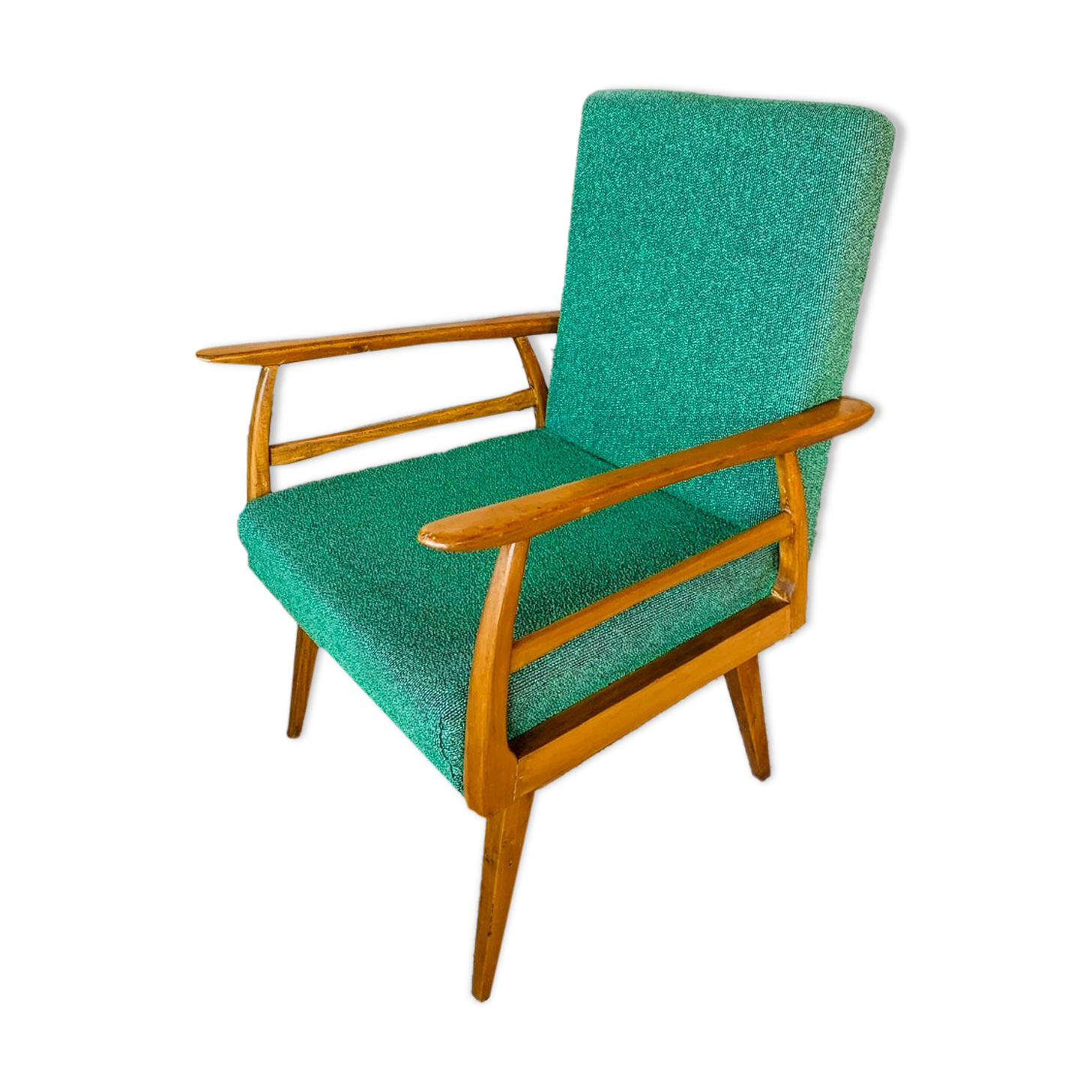 Vintage armchair in Scandinavian style circa 60
