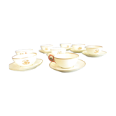 Porcelain cups- batch of 8 - early 20th