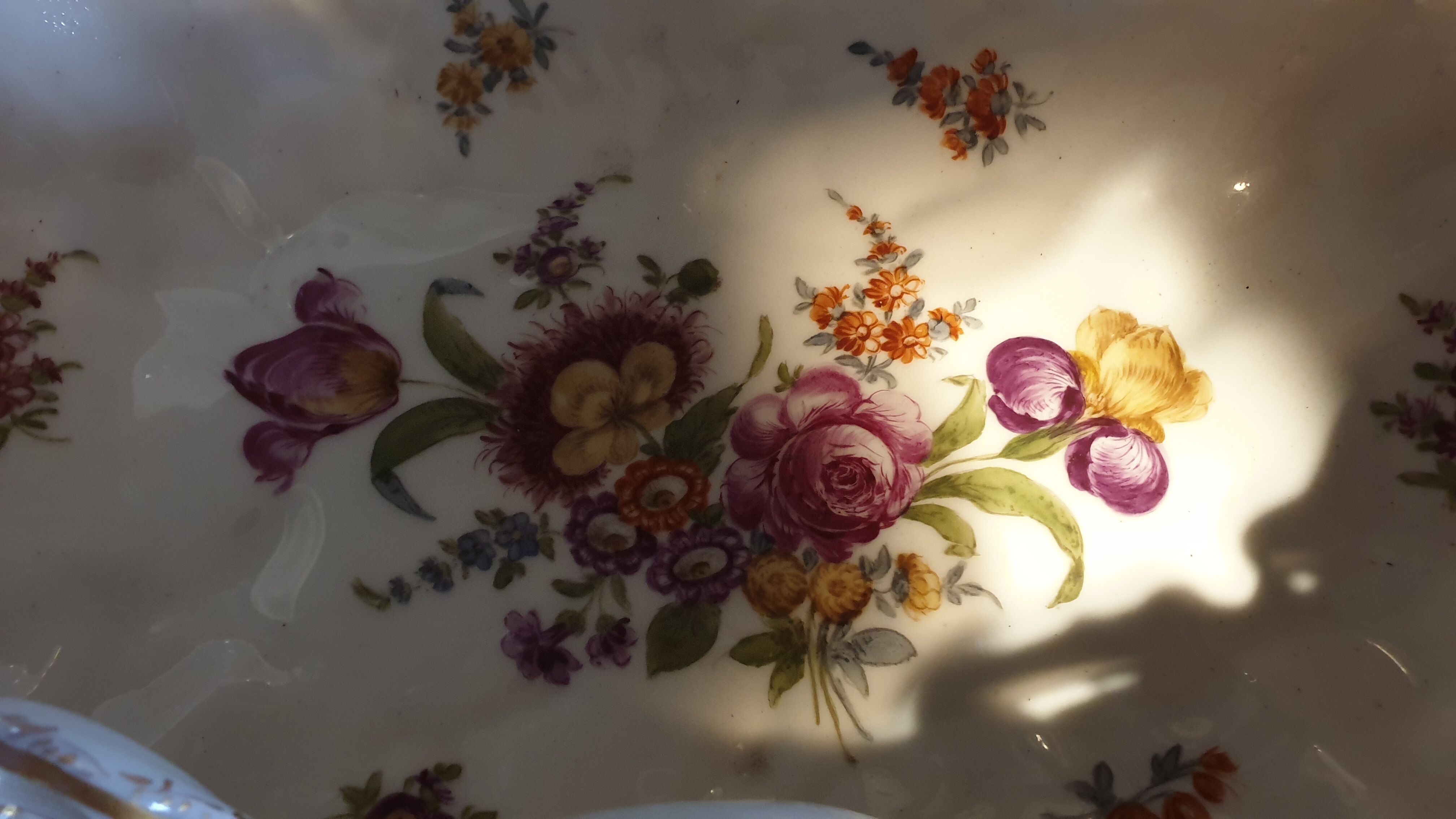 Porcelain planter XIXth