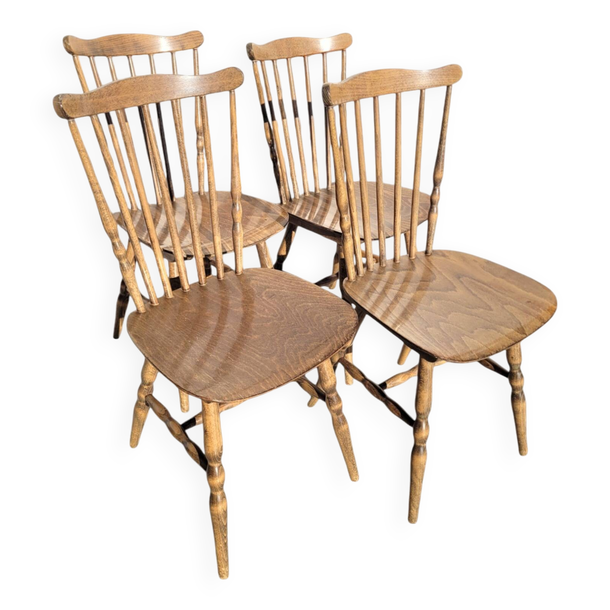Set of 4 Baumann Florida Western Chairs