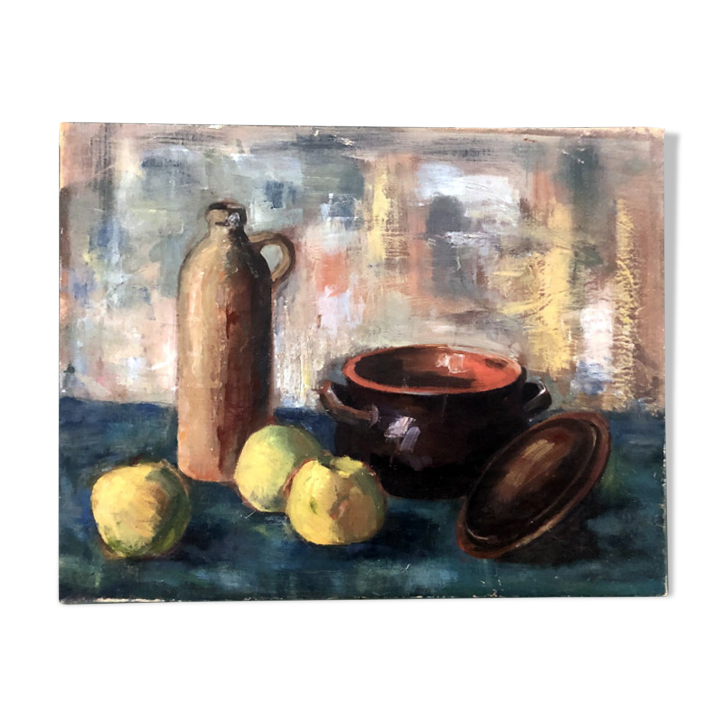 Painting "apples and pottery"