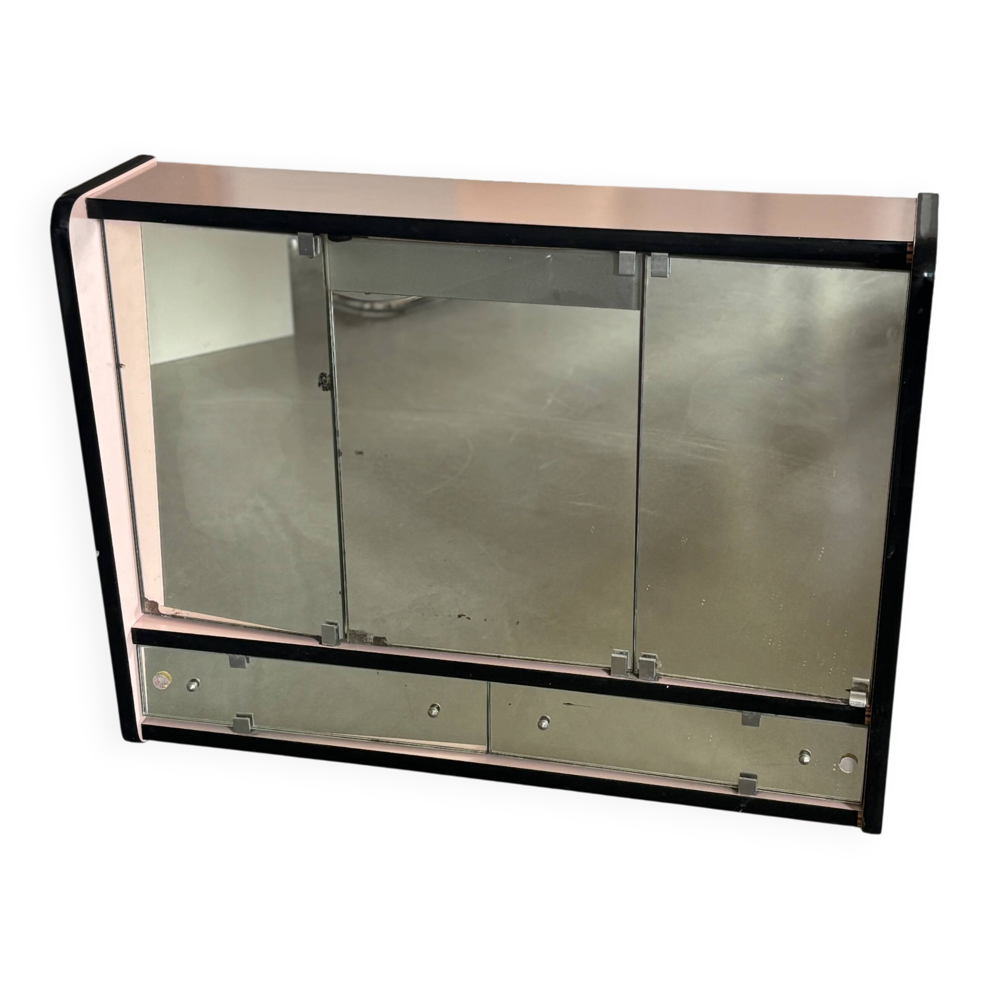 Vintage Formica bathroom cabinet
