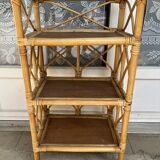 Rattan shelf