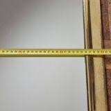 Miroir psyché en laiton martelé, artisanat marocain