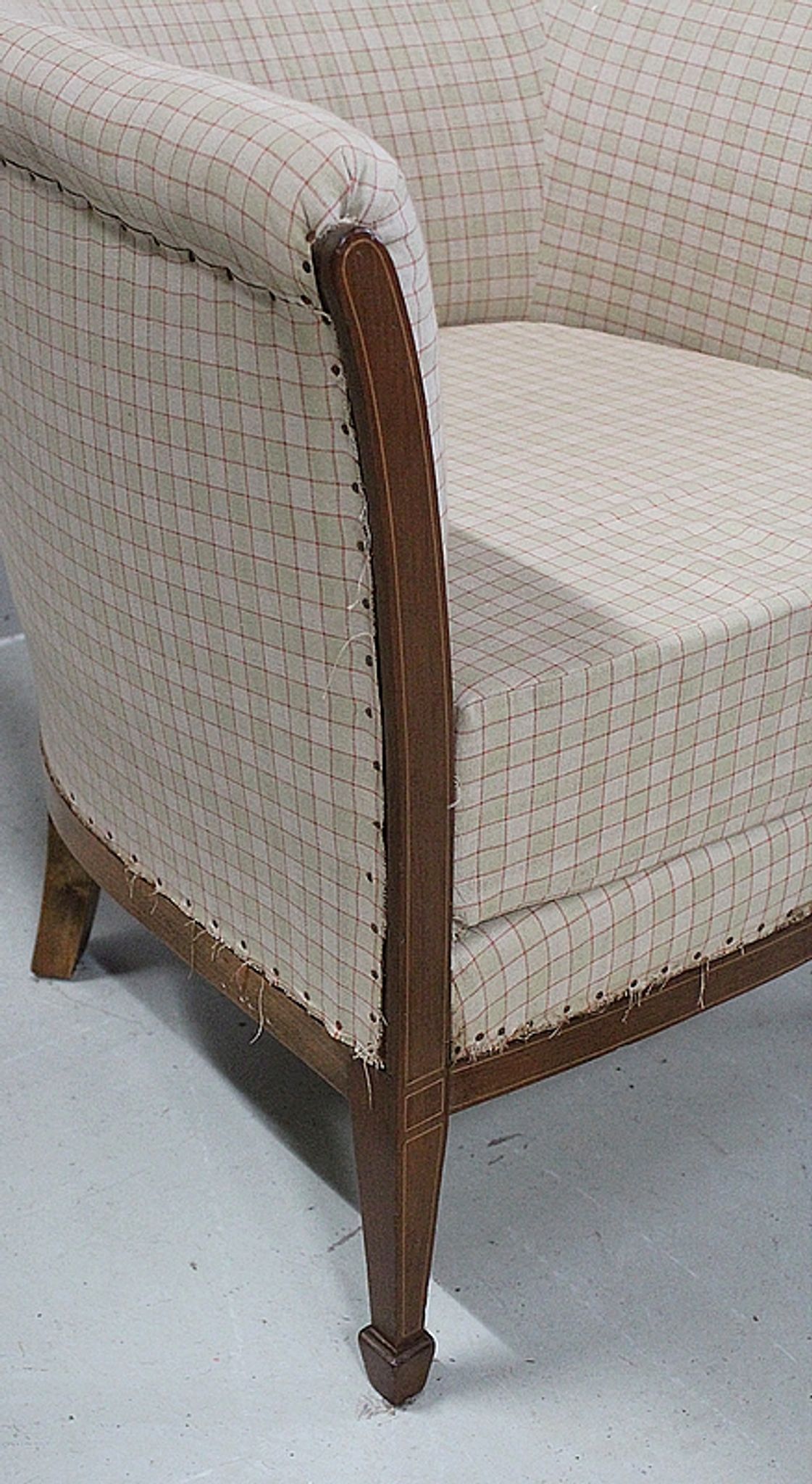 Mahogany armchair, Art Deco 1930
