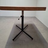 Height Adjustable Oak Table by ILSE Möbel, Germany, 1970s, Mid-Century
