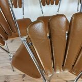 Suite of 6 “Petals” chairs circa 1970