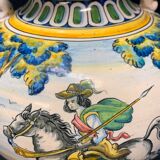 Vase, Spanish majolique Niveiro