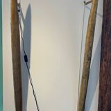 Jean Jacques Argueyrolles, large pair of sconces in gilded patinated iron