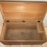 Old solid wooden chest
