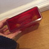 Vase Diabolo Christian Red Turtle