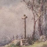 French watercolour